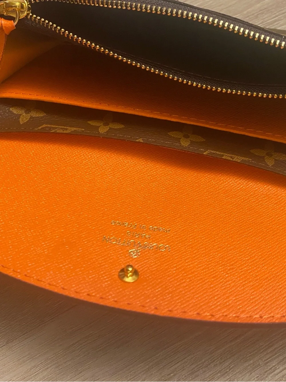 Louis Vuitton Monogram Portefeuille Emilie Long Wallet